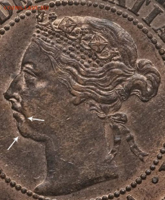 Канада. Монеты периода правления королевы Виктории 1858-1901 - 1-cent-1891-obverse-3