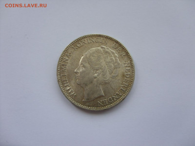 1 гульден Нидерланды 1939. Серебро. - 1 гульден Нидерланды 1939 2-2.JPG