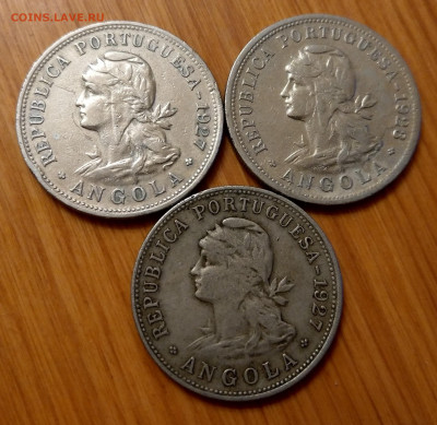 Ангола 50 сентаво 1927 и 1928 ФИКС до 05.02 - IMAG5677_2