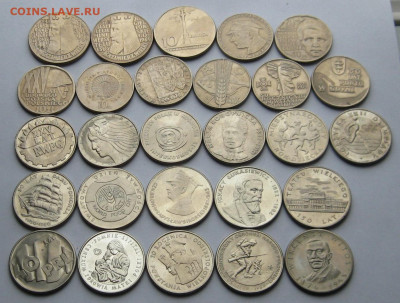 Польша 27 юбилейных монет с 1964 по 1989 гг. - 1.JPG
