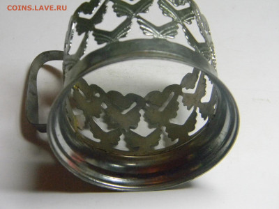 подстаканник латунь ( никелированая) до 7.02 в 22.00 по Моск - Изображение 2496