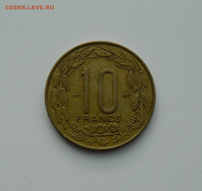 Французский Камерун 10 франков 1958 г.(Фауна) до 11.02.20 - DSCN9994.JPG