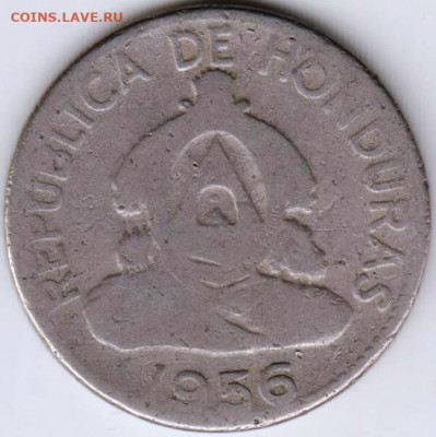 Гондурас 10 сентаво 1956 г. до 24.00 13.02.20 - 038