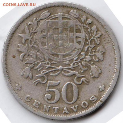 Португалия 50 сентаво 1946 г. до 24.00 13.02.20 г. - 102