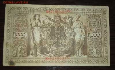 1000 марок Германия 1910 до 9.02.20 в 22.00 мск - b9UTj5mKLeg