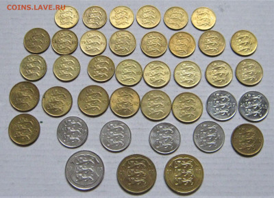 ЭСТОНИЯ, ЛАТВИЯ, ЛИТВА 58 монет 1991-2007. Предпродажные. - 007.JPG