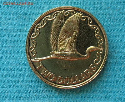 Новая Зеландия 2 доллара UNCдо 12.02..20г. 22.00ч. - Нов Зел1