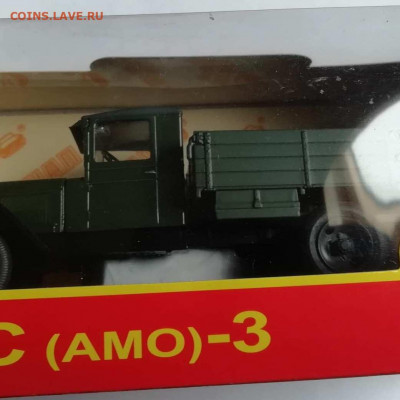 Модель ЗИС-АМО-3 от НАП масштаб 1:43 - зисамо3-3