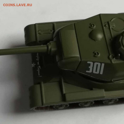 модель танка ИС-2 масштаб 1:72 из серии Русские танки - танк-2
