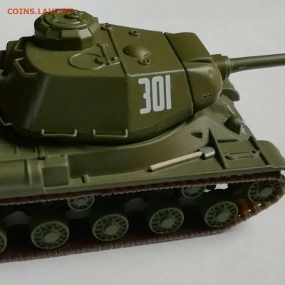 модель танка ИС-2 масштаб 1:72 из серии Русские танки - танк-4