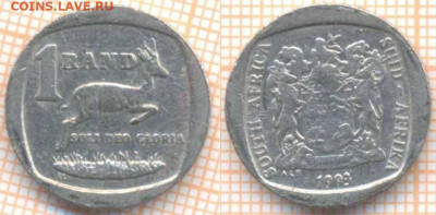 ЮАР 1 ранд 1993 г., до 15.02.2020 г. 22.00 по Москве - ЮАР 1 ранд 1993 40