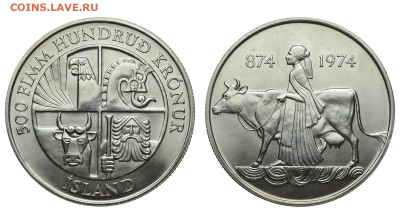 Исландия. 500 крон 1974 г. Первые поселенцы. До 12.02.20. - DSH_6894.JPG