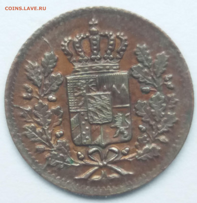 Бавария 1 геллер, 1849 - 20200209_151318