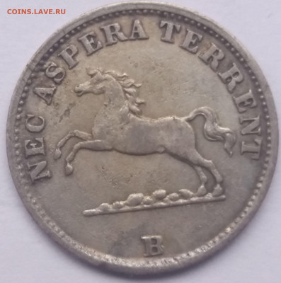 Ганновер 6 пфеннигов, 1855 - 20200209_160145