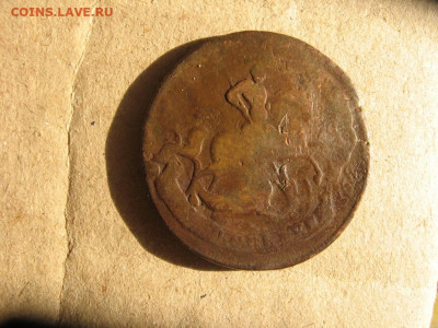 две копейки 1757 перечекан - 57а