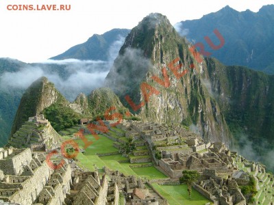 Монеты с ГОРАМИ (любых стран) - Peru_Machu_Picchu_Sunrise_2