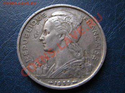 Реюньон Французский 5 франков 1955  до 22.08 в 21.00 М - IMG_0175