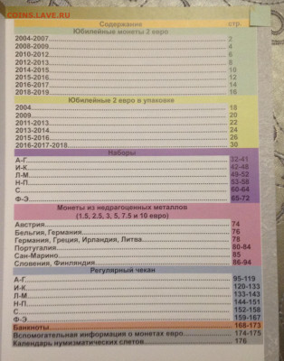 Каталог Коинс Москов монет и банкнот евро 1999-2019 13.02.20 - image
