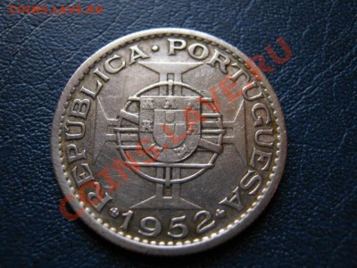Ангола Португальская 10 эскудо 1952 сереб до 22.08 в 21.00 М - IMG_0209