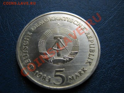 ГДР 5 марок 1983 Церковь.Виттенберг до 22.08 в 21.00 М - IMG_0027
