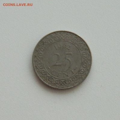 Суринам 25 центов 1962 г. до 13.02.20 - DSCN9949.JPG