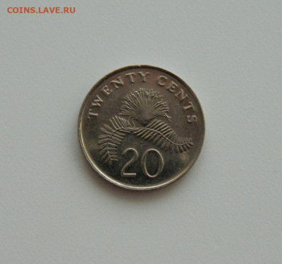 Сингапур 20 центов 2010 г. до 13.02.20 - DSCN9881.JPG