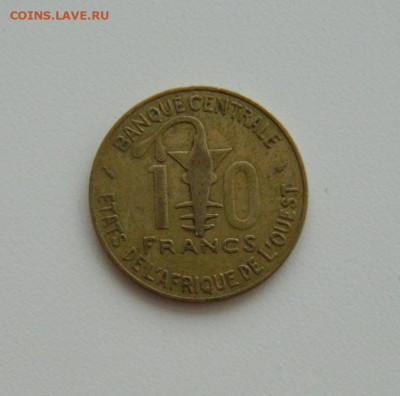 Западная Африка (ВСЕАО) 10 франков 1978г. (Фауна). до 13.02. - DSCN9884.JPG