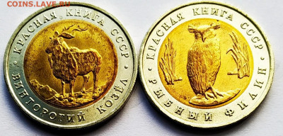 Красная книга 5 рублей 1991 года 2 монеты - 2020-02-04_16-59-12_038