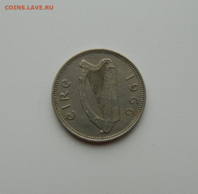 Ирландия 1 шиллинг 1966 г. (Фауна) до 17.02.20 - DSCN9998.JPG
