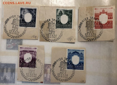 3 Рейх, оккупация, спец.гашение Краков - C16C6CA6-866F-43FD-AE34-614672304631