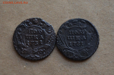 Денга 1731 года перечекан до 22-00 МСК 15.02.20 - DSC_0049.JPG