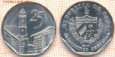Куба 25 сентаво 2008 г., до 18.02.2020 г. 22.00 по Москве - Куба 25 сентаво 2008 77