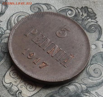 5 пенни 1917 г. в альбом. до 16.02 в 22.00 - DSCN9334.JPG