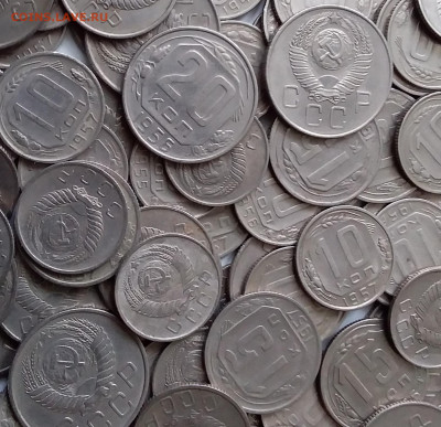 Монеты СССР 250шт. до 1957 года. До 14.02.20 в 22.00 - 20200204_104436