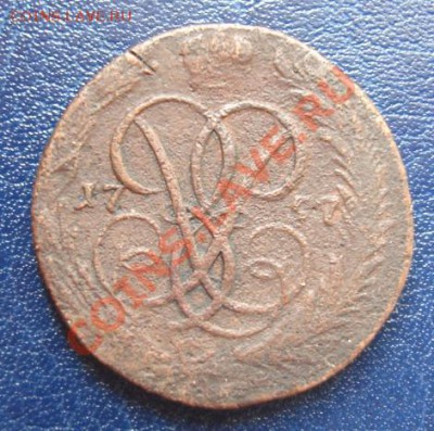 2 копейки 1757 года - Реверс.JPG