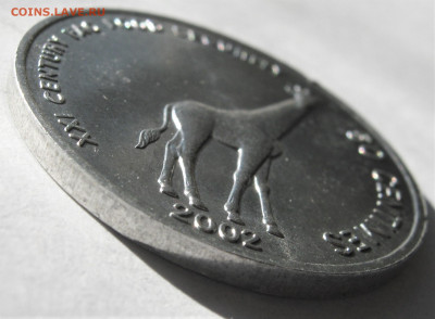 КОНГО 50 сантимов 2002. Жираф. ОТЛИЧНАЯ. 17.02.2020. - 039.JPG