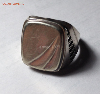 ПЕРСТЕНЬ ПЕЧАТКА .СЕРЕБРО КЛЕЙМО 925 ПРОБА до 18,02 - 88636487