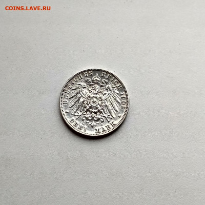 САКСОНИЯ,3 марки 1909г(Фридрих Август I)до 16.02.2020г - IMG_20200108_153237_HDR