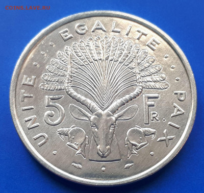 Джибути 5 франков 1986 - 2