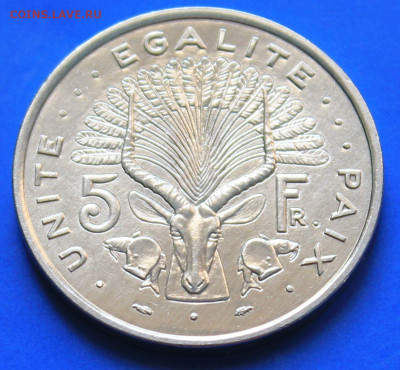 Джибути 5 франков 1986 - 1