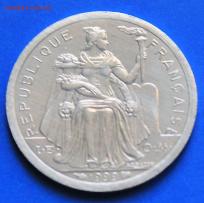 Новая Каледония 1 франк 1999 - 3