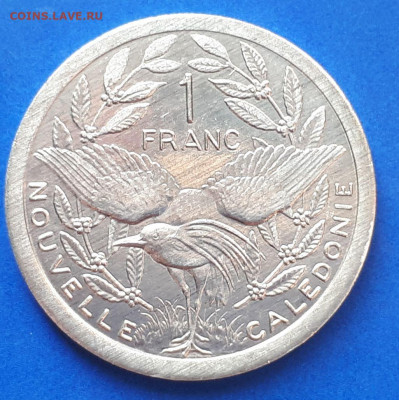 Новая Каледония 1 франк 1999 - 2