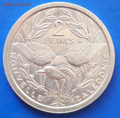Новая Каледония 2 франка 1999 - 2