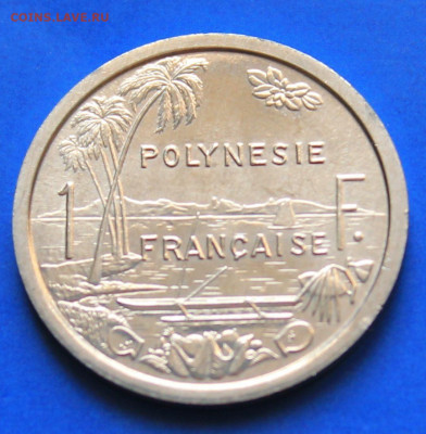 Французская Полинезия 1 франк 1986 - 4