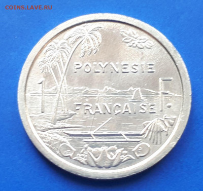 Французская Полинезия 1 франк 1986 - 2