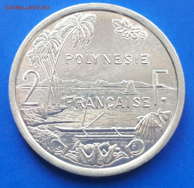 Французская Полинезия 2 франка 1986 - 2