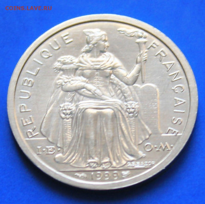 Французская Полинезия 2 франка 1999 - 8