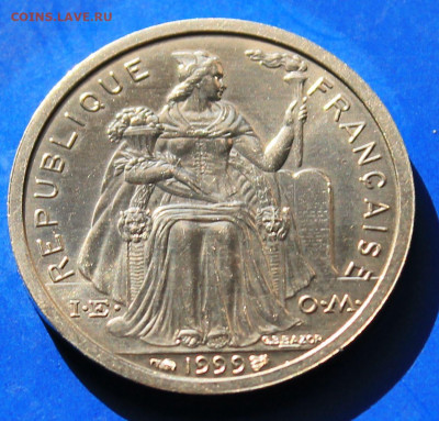 Французская Полинезия 2 франка 1999 - 6