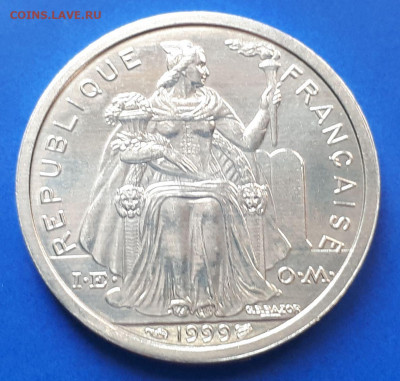 Французская Полинезия 2 франка 1999 - 5