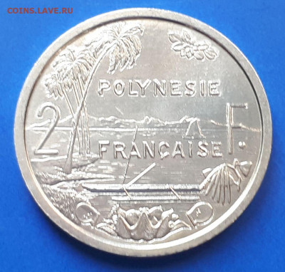 Французская Полинезия 2 франка 1999 - 2